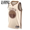 Camiseta Niños NBA Golden State Warriors Jonathan Kuminga 2025-26 Nike City Edition Blanco Swingman